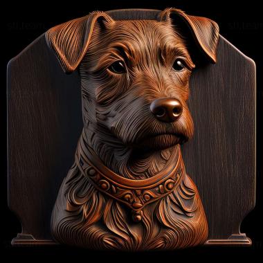 3D модель Собака Паттердейл терєр (STL)